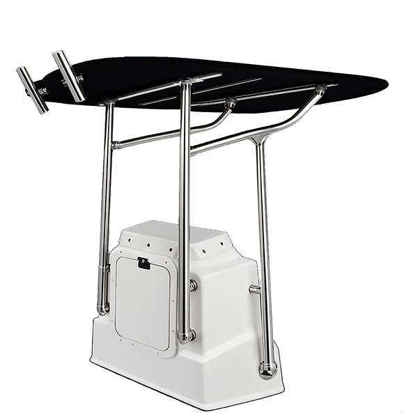 Dolphin Smart Heavy Duty T Top Anodized W/ balck canopy